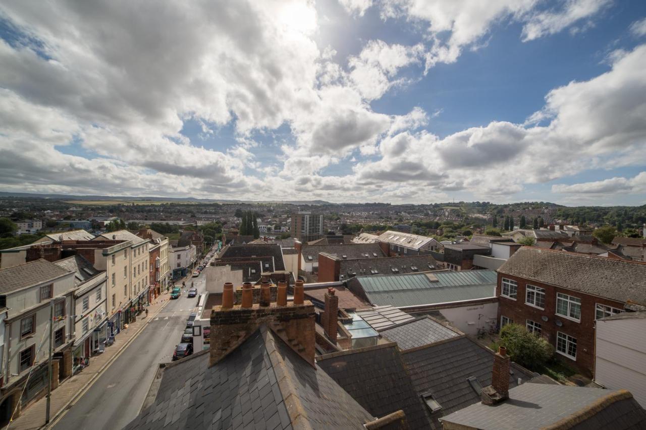 Stunning Central Exeter Apartment With Balcony And Fantastic View Exterior foto